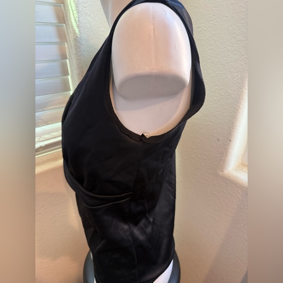 Vintage 90s Y2K Satin Sleevless Top - Picture 4 of 5